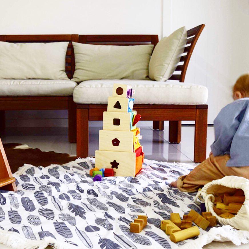 I'm Toy Wooden Activity Stacker Toy Im Toy Activity Toys at Little Earth Nest Eco Shop I'm Toy Wooden Activity Stacker Toy - Little Earth Nest Geelong Online Store Australia