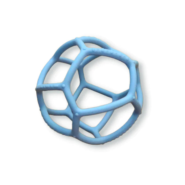 Jellystone Designs Silicone Sensory Ball Jellystone Designs Baby Activity Toys Baby Blue at Little Earth Nest Eco Shop Geelong Online Store Australia