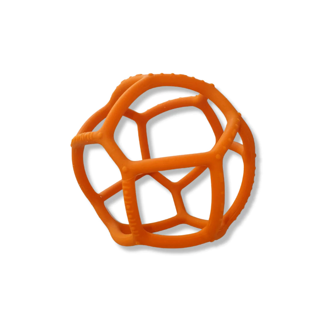 Jellystone Designs Silicone Sensory Ball Jellystone Designs Baby Activity Toys Honey at Little Earth Nest Eco Shop Geelong Online Store Australia