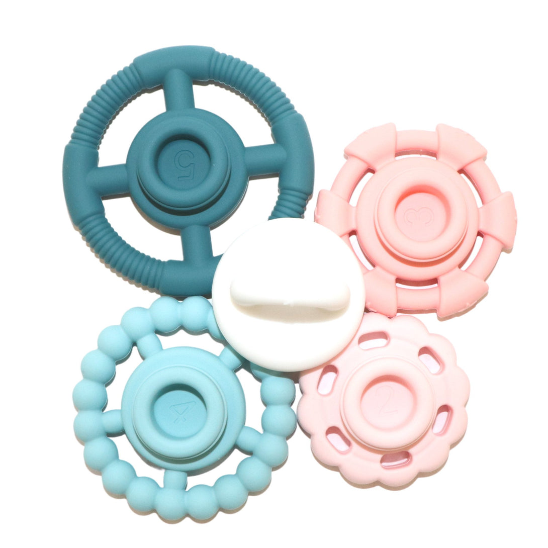 Jellystone Designs Silicone Stacker Neutrals Jellystone Designs Dummies and Teethers at Little Earth Nest Eco Shop Geelong Online Store Australia