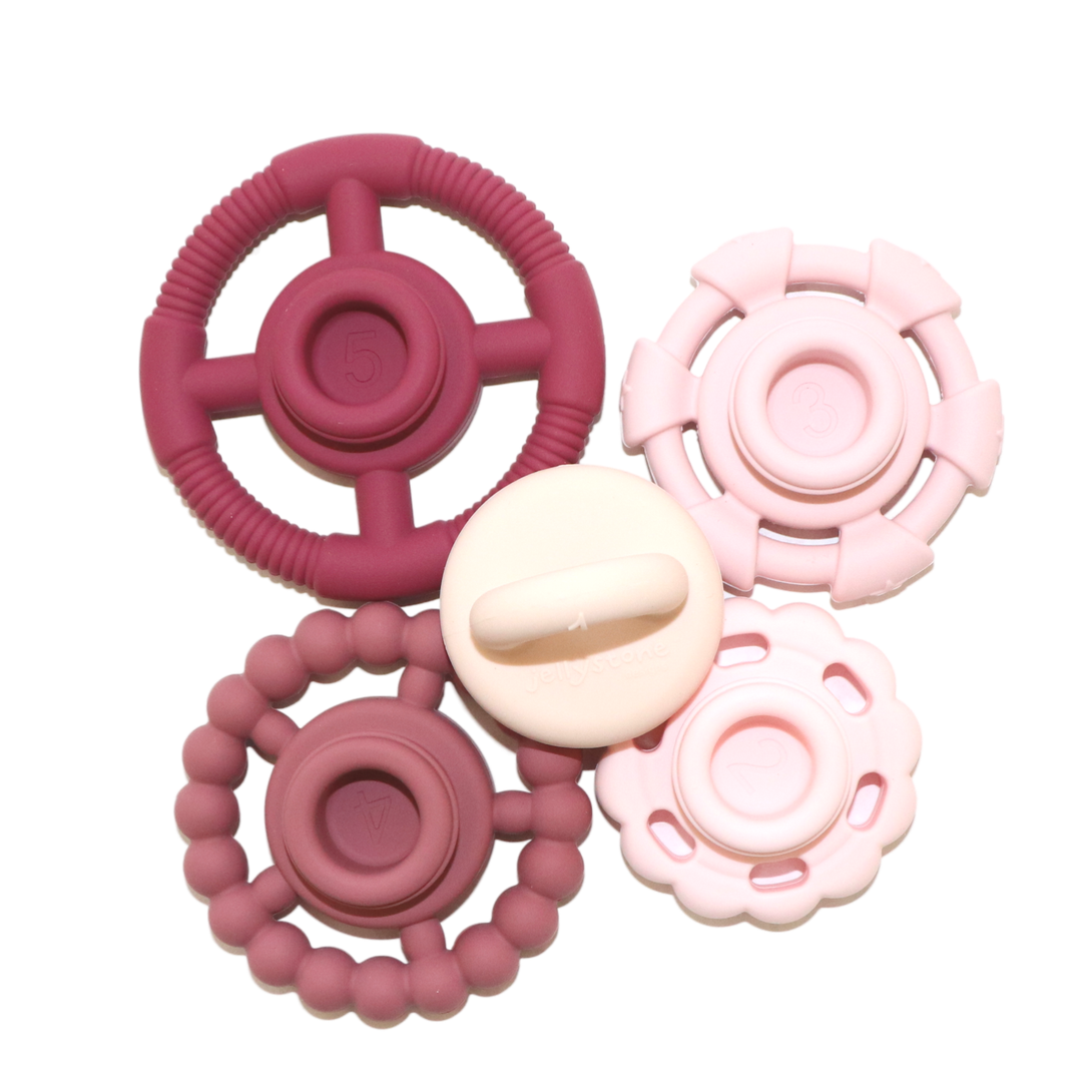 Jellystone Designs Silicone Stacker Neutrals Jellystone Designs Dummies and Teethers at Little Earth Nest Eco Shop Geelong Online Store Australia