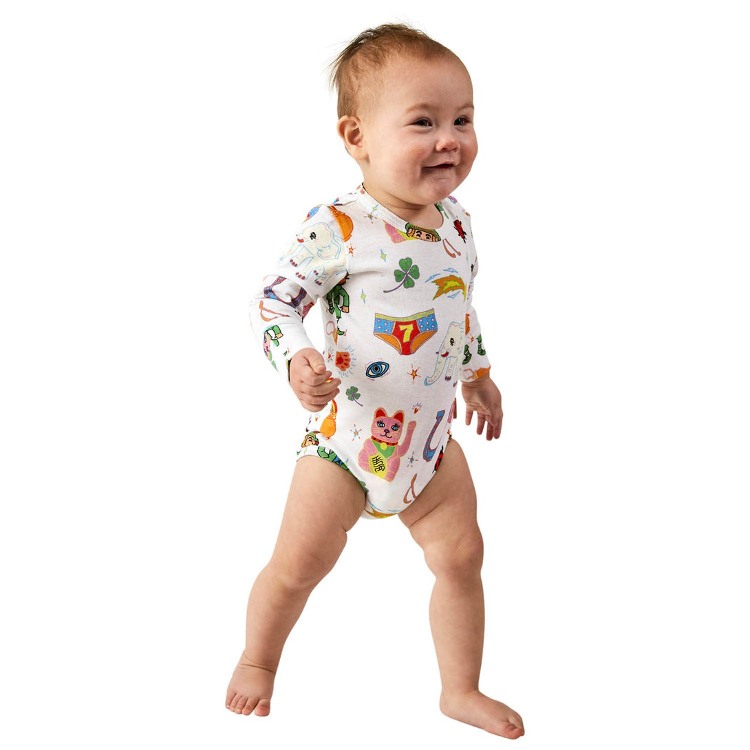 Kip and Co Organic Long Sleeve Romper Kip and Co Baby Clothing at Little Earth Nest Eco Shop Geelong Online Store Australia