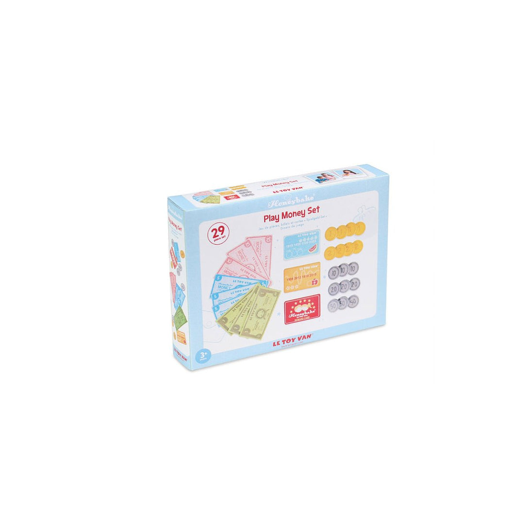 Le Toy Van Play Money Set Le Toy Van Pretend Play at Little Earth Nest Eco Shop Geelong Online Store Australia