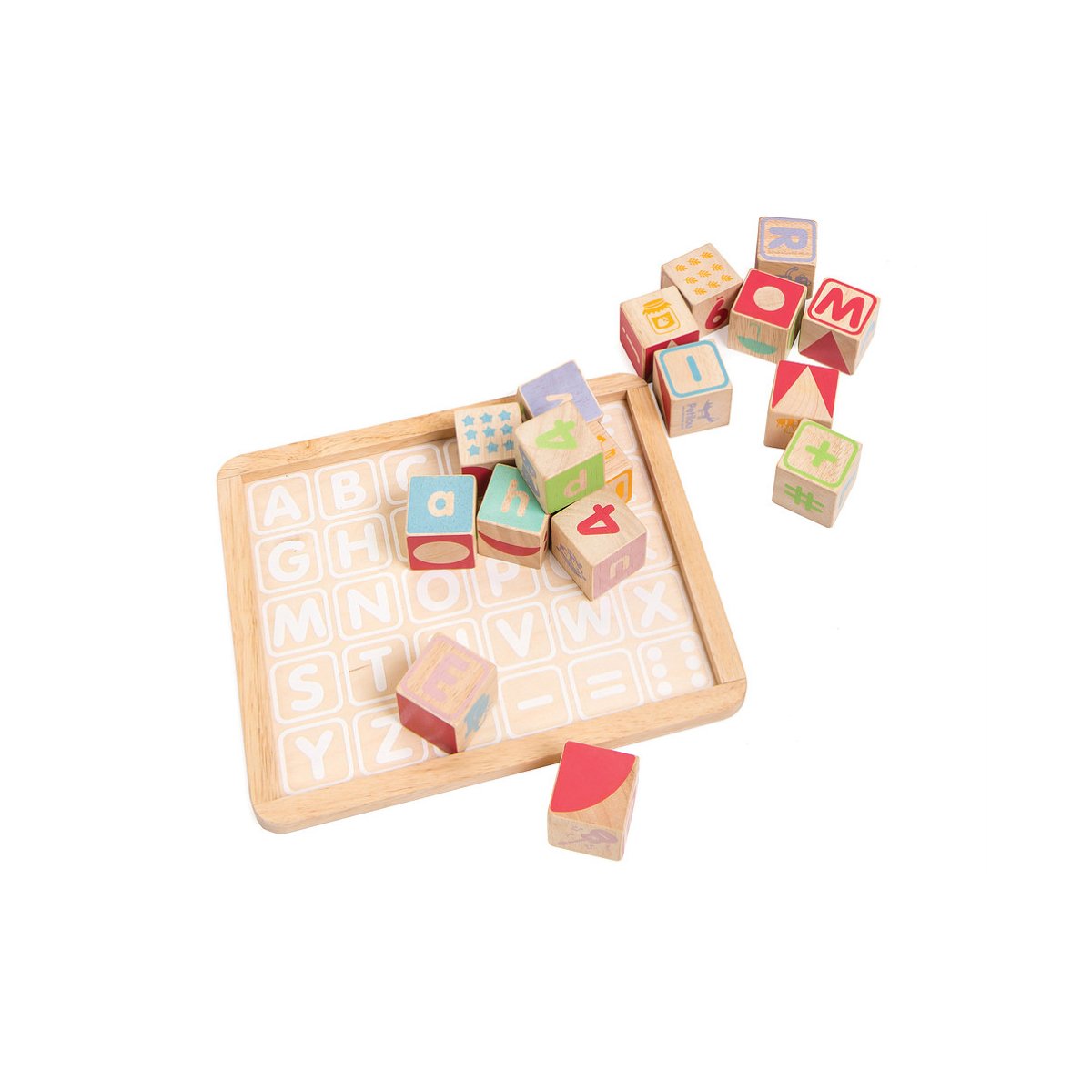 Le Toy Van ABC Wooden Blocks Little Earth Nest