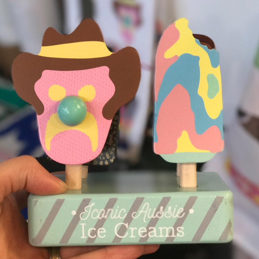 Make Me Iconic Aussie Ice Creams Make Me Iconic Pretend Play at Little Earth Nest Eco Shop Geelong Online Store Australia