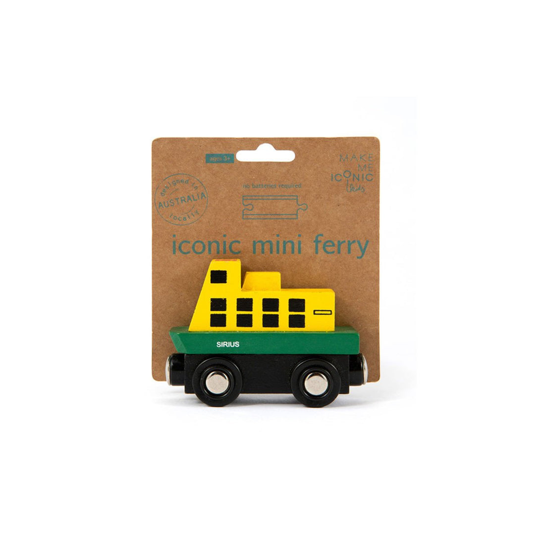 Make Me Iconic Mini Ferry Make Me Iconic Play Vehicles at Little Earth Nest Eco Shop Geelong Online Store Australia