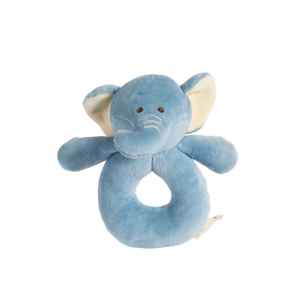 Miyim Ring Rattle Miyim Rattles Elephant at Little Earth Nest Eco Shop Geelong Online Store Australia