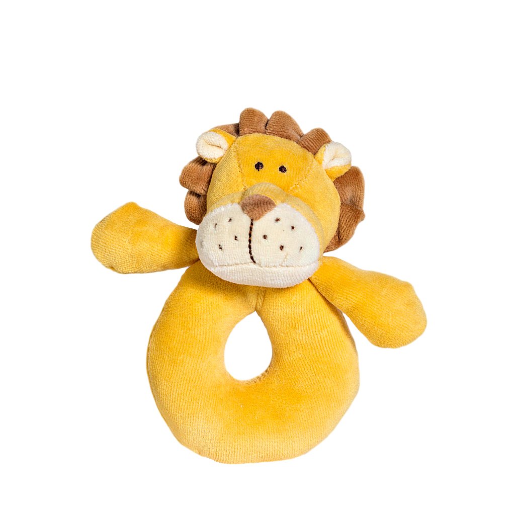 Miyim Ring Rattle Miyim Rattles Lion at Little Earth Nest Eco Shop Geelong Online Store Australia