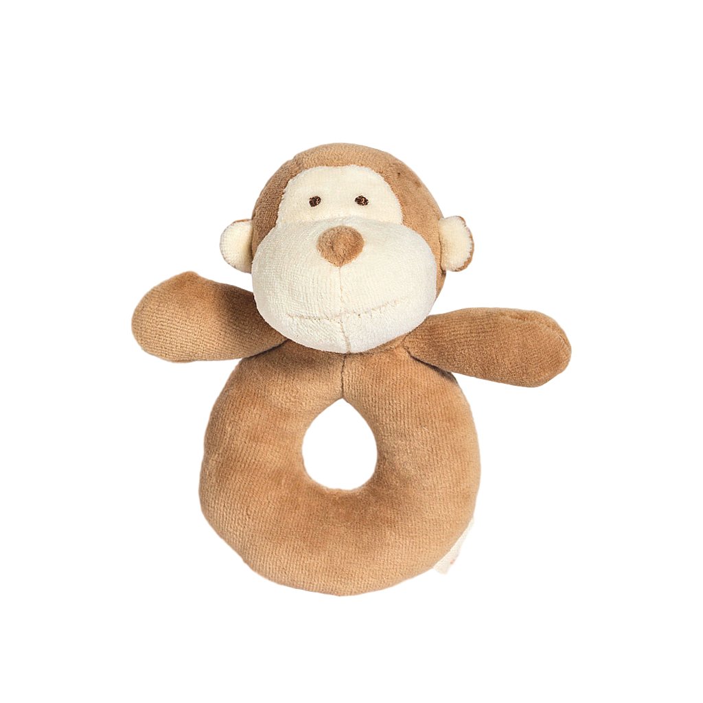 Miyim Ring Rattle Miyim Rattles Monkey at Little Earth Nest Eco Shop Geelong Online Store Australia