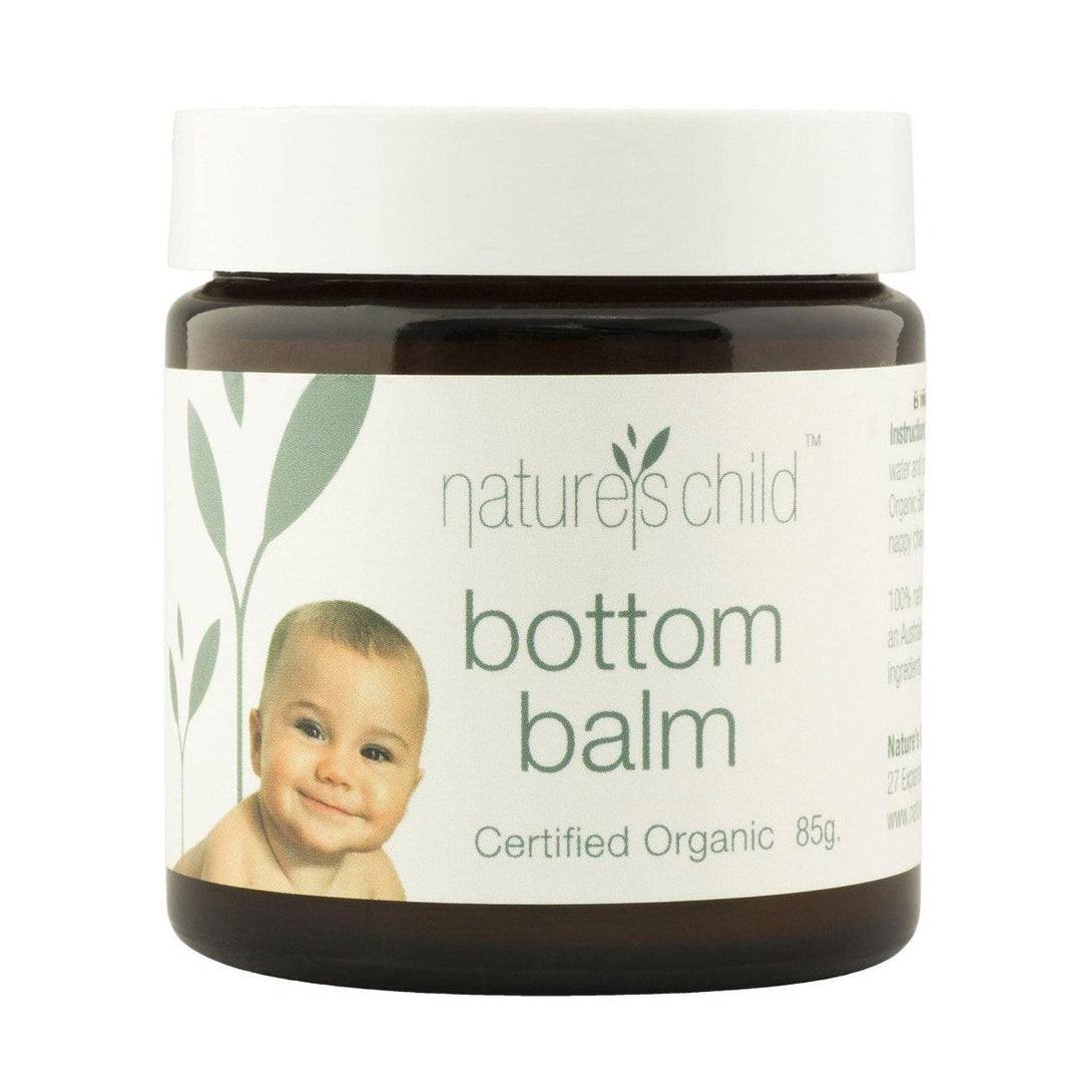 Natures Child Bottom Balm 45g Natures Child Nappy Rash Treatments at Little Earth Nest Eco Shop Geelong Online Store Australia