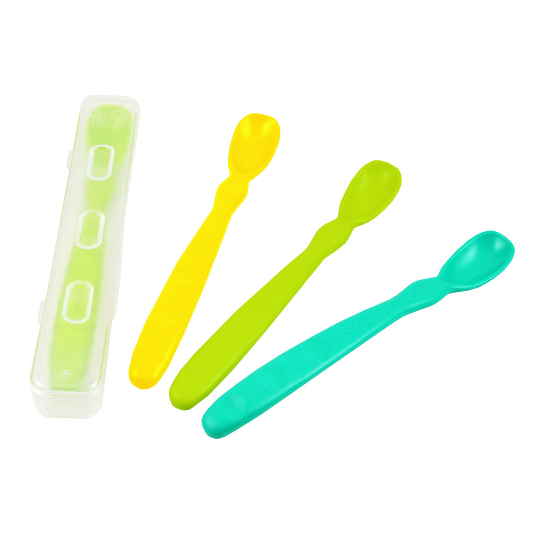 Replay Baby Spoons 4 Pack Replay Dinnerware Citrus at Little Earth Nest Eco Shop Geelong Online Store Australia