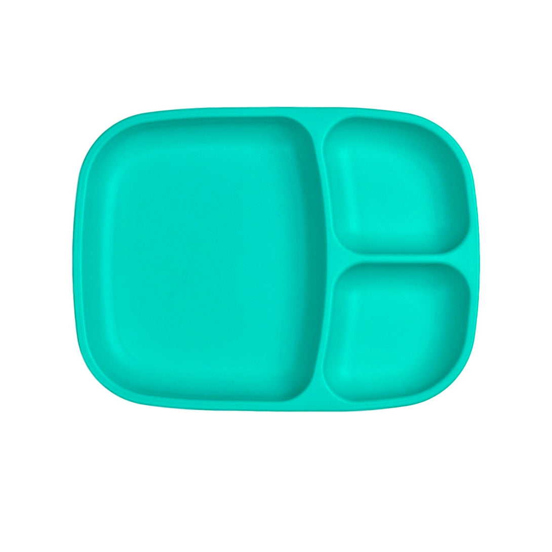 Replay Large Divided Plate Tray Replay Dinnerware Aqua at Little Earth Nest Eco Shop Geelong Online Store Australia