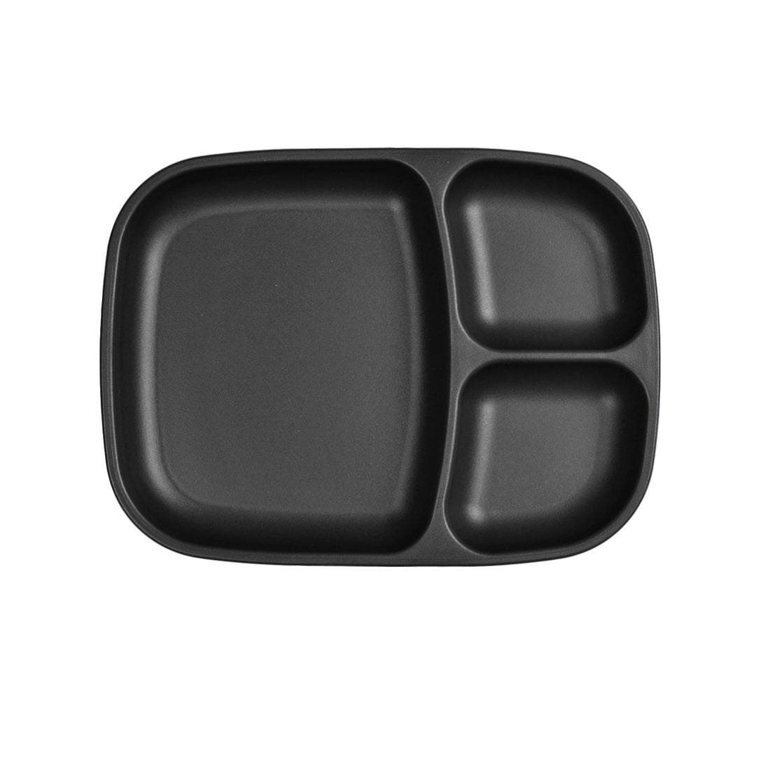 Replay Large Divided Plate Tray Replay Dinnerware Black at Little Earth Nest Eco Shop Geelong Online Store Australia