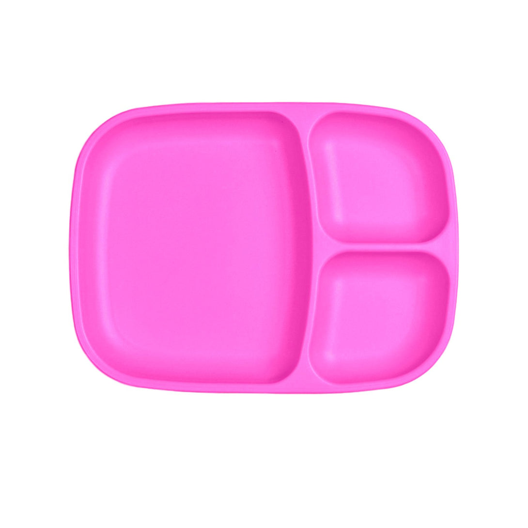 Replay Large Divided Plate Tray Replay Dinnerware Bright Pink at Little Earth Nest Eco Shop Geelong Online Store Australia