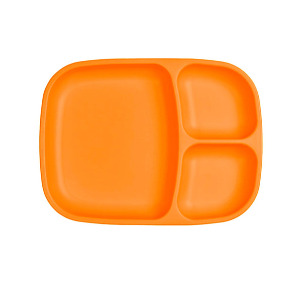 Replay Large Divided Plate Tray Replay Dinnerware Orange at Little Earth Nest Eco Shop Geelong Online Store Australia