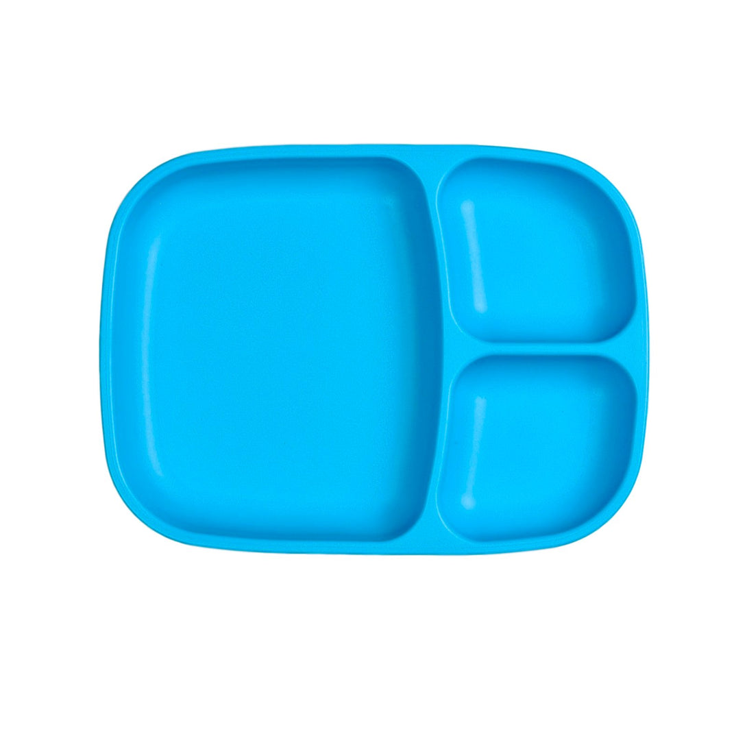 Replay Large Divided Plate Tray Replay Dinnerware Sky Blue at Little Earth Nest Eco Shop Geelong Online Store Australia