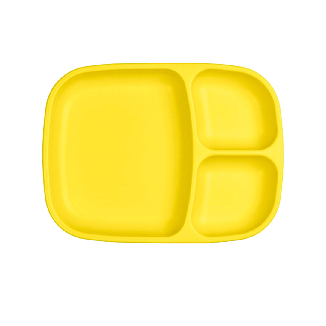 Replay Large Divided Plate Tray Replay Dinnerware Yellow at Little Earth Nest Eco Shop Geelong Online Store Australia