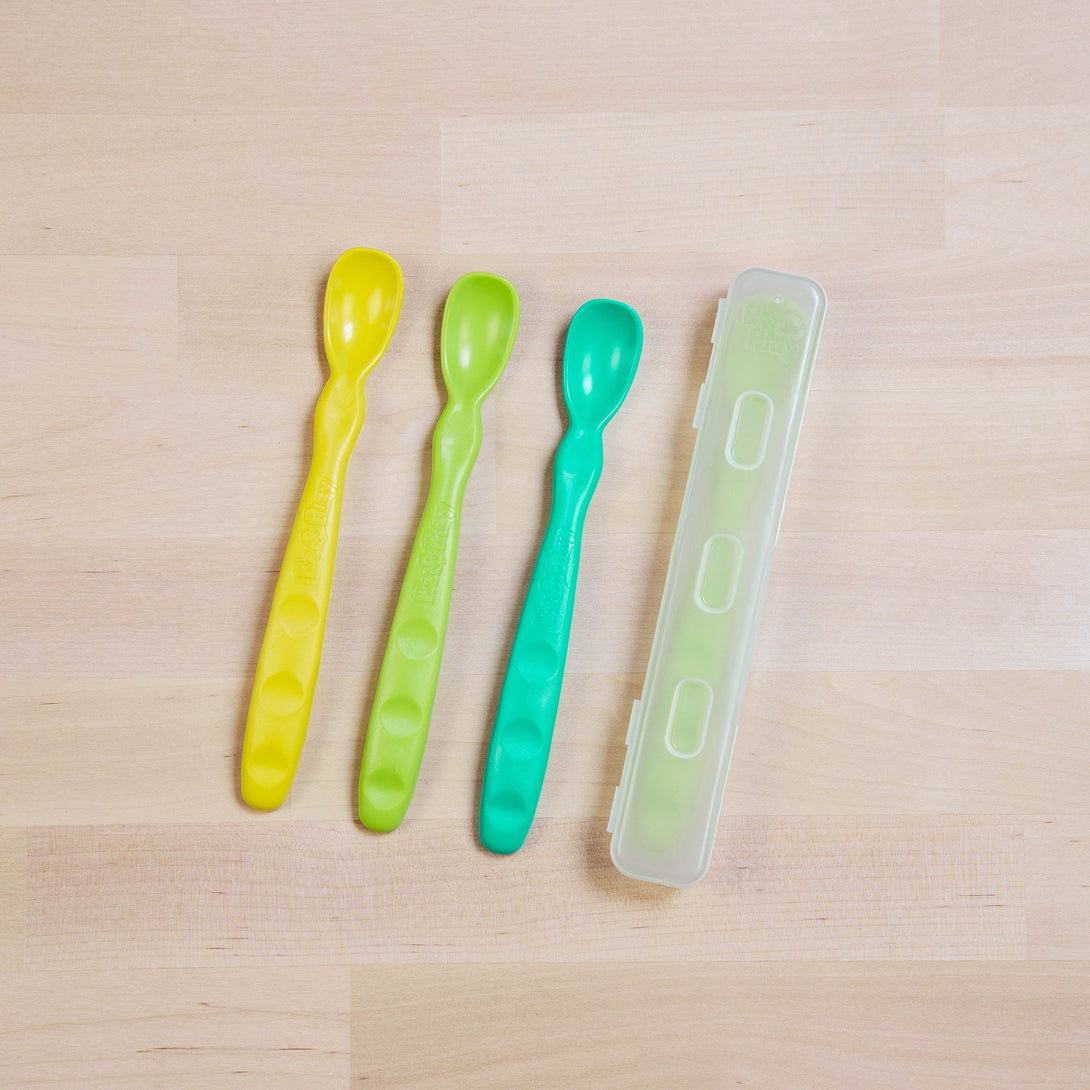 Replay Baby Spoons 4 Pack Replay Dinnerware at Little Earth Nest Eco Shop Geelong Online Store Australia