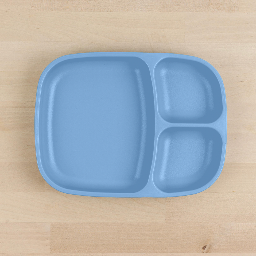 Replay Large Divided Plate Tray Replay Dinnerware Denim at Little Earth Nest Eco Shop Geelong Online Store Australia