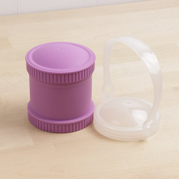 Replay Single Snack Stack with Dual Lid Set Replay Dinnerware Purple at Little Earth Nest Eco Shop Geelong Online Store Australia