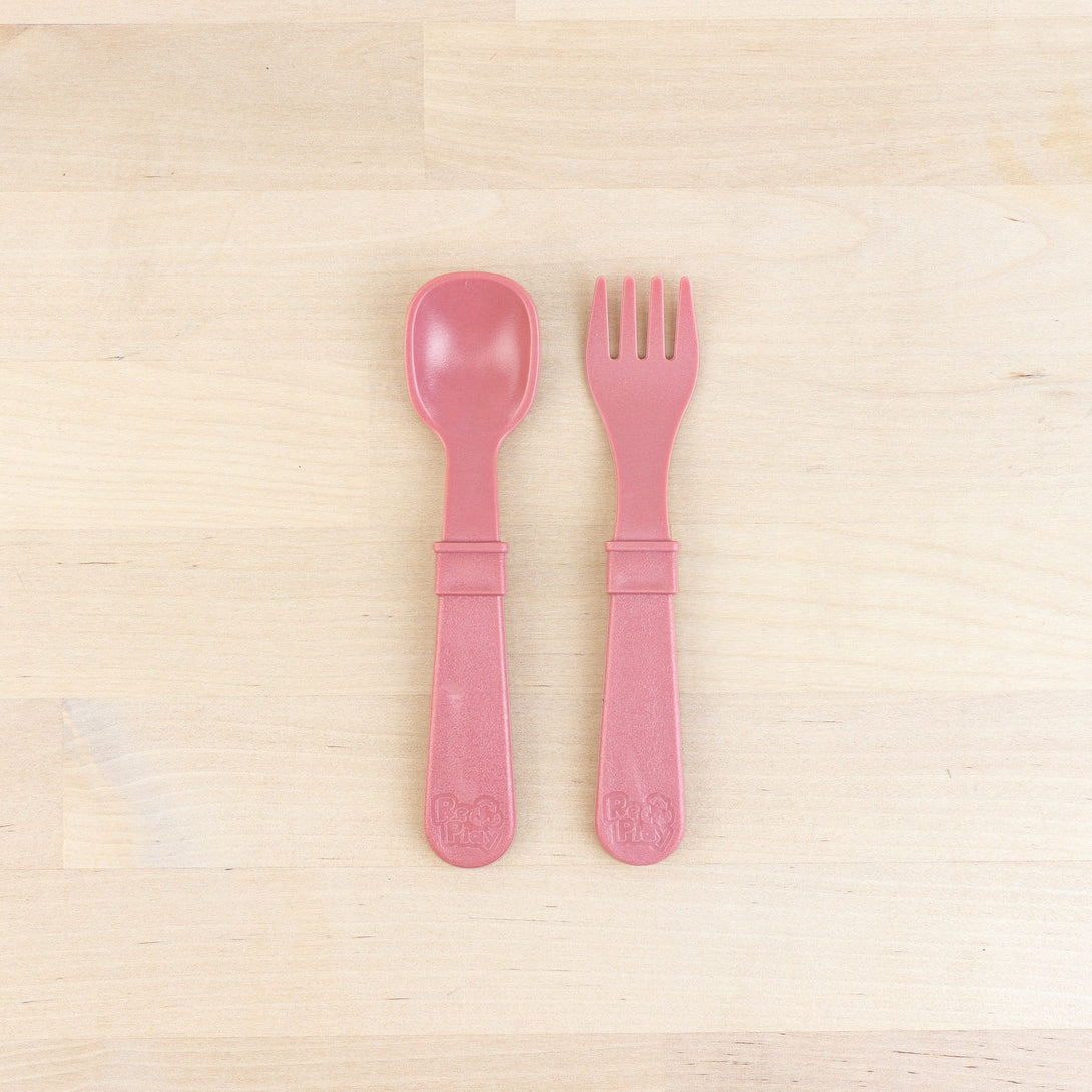 Replay Fork and Spoon Set Replay Lifestyle Desert at Little Earth Nest Eco Shop Replay Set of 2 Utensils including Fork and Spoon Geelong Online Store Australia