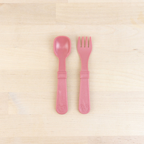 Replay Fork and Spoon Set Replay Lifestyle Desert at Little Earth Nest Eco Shop Replay Set of 2 Utensils including Fork and Spoon Geelong Online Store Australia