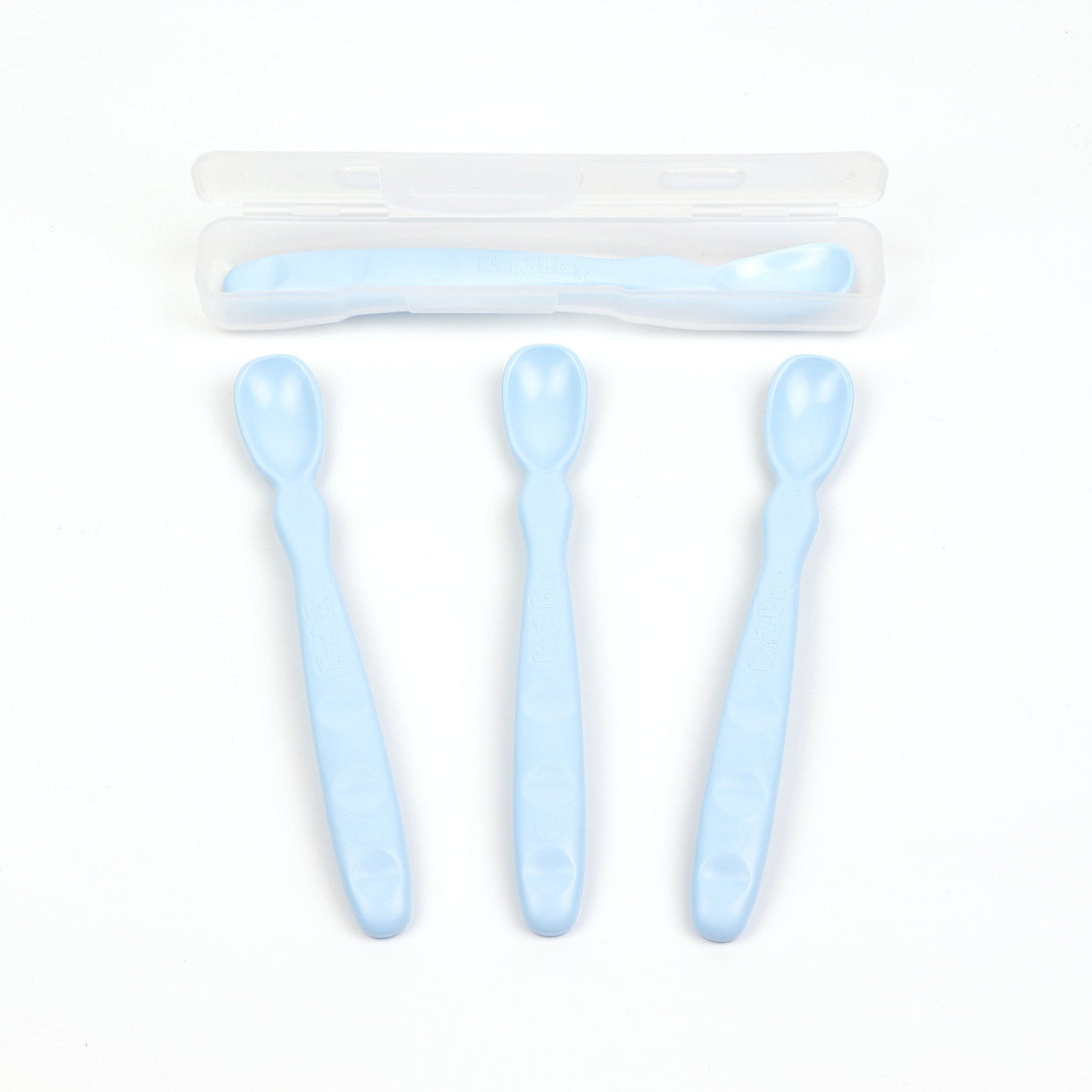 Replay Baby Spoons 4 Pack Replay Dinnerware Ice Blue at Little Earth Nest Eco Shop Geelong Online Store Australia