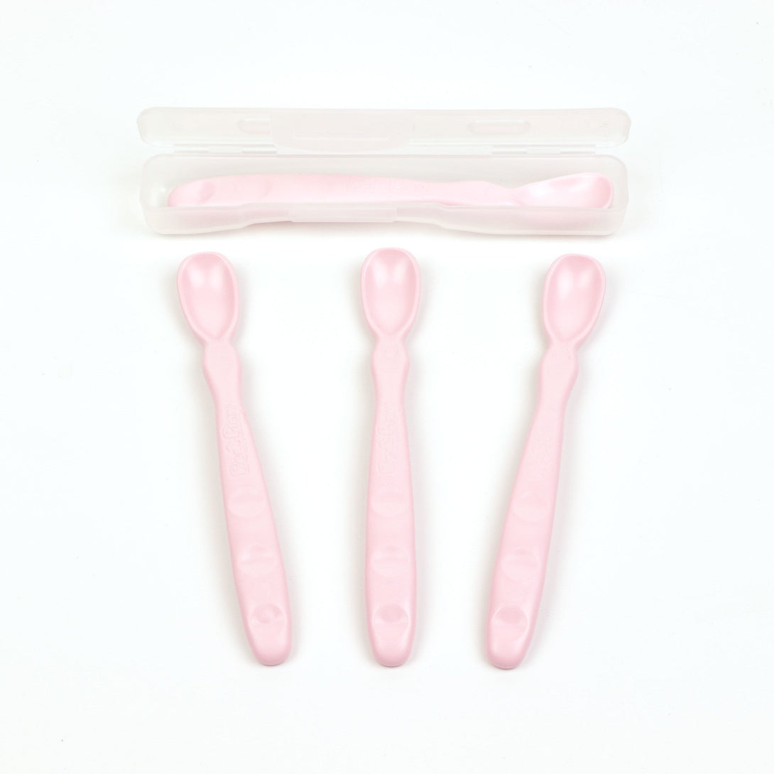 Replay Baby Spoons 4 Pack Replay Dinnerware Ice Pink at Little Earth Nest Eco Shop Geelong Online Store Australia