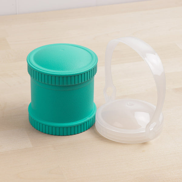 Replay Single Snack Stack with Dual Lid Set Replay Dinnerware Aqua at Little Earth Nest Eco Shop Geelong Online Store Australia