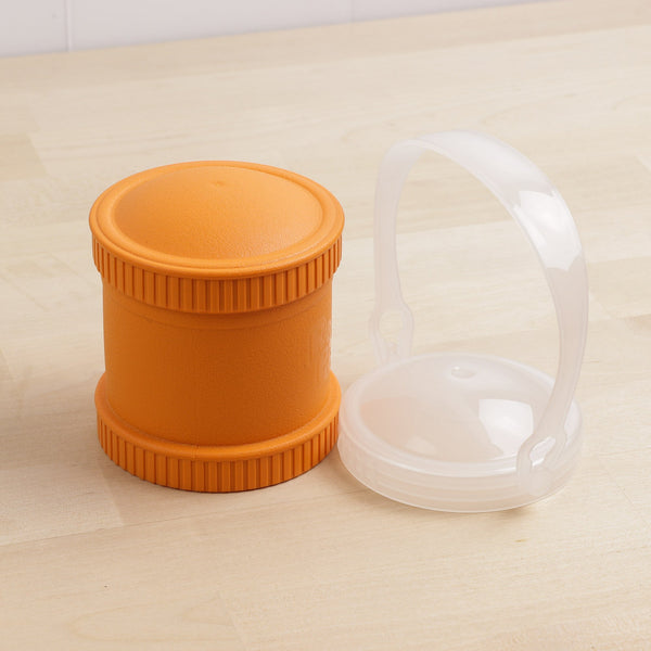 Replay Single Snack Stack with Dual Lid Set Replay Dinnerware Orange at Little Earth Nest Eco Shop Geelong Online Store Australia