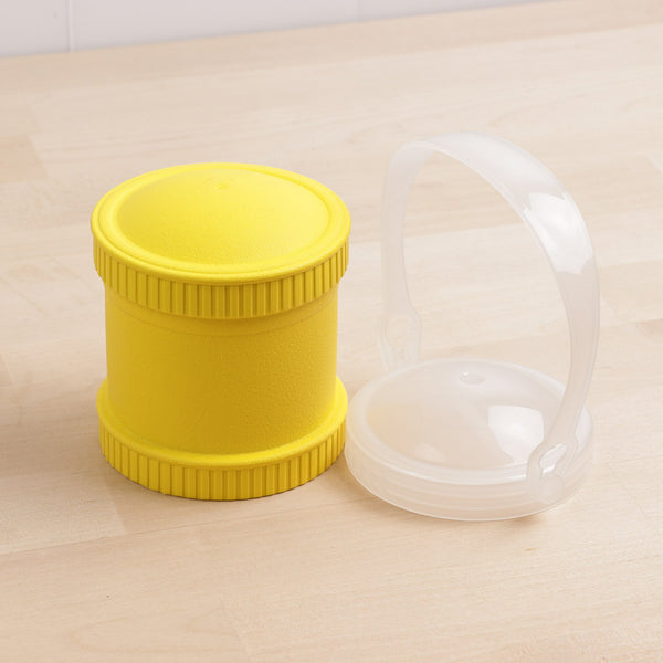 Replay Single Snack Stack with Dual Lid Set Replay Dinnerware Yellow at Little Earth Nest Eco Shop Geelong Online Store Australia