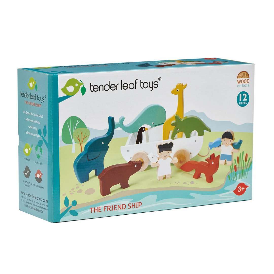 Friendship Boat by Tenderleaf Toys Tenderleaf Toys Toys at Little Earth Nest Eco Shop Geelong Online Store Australia