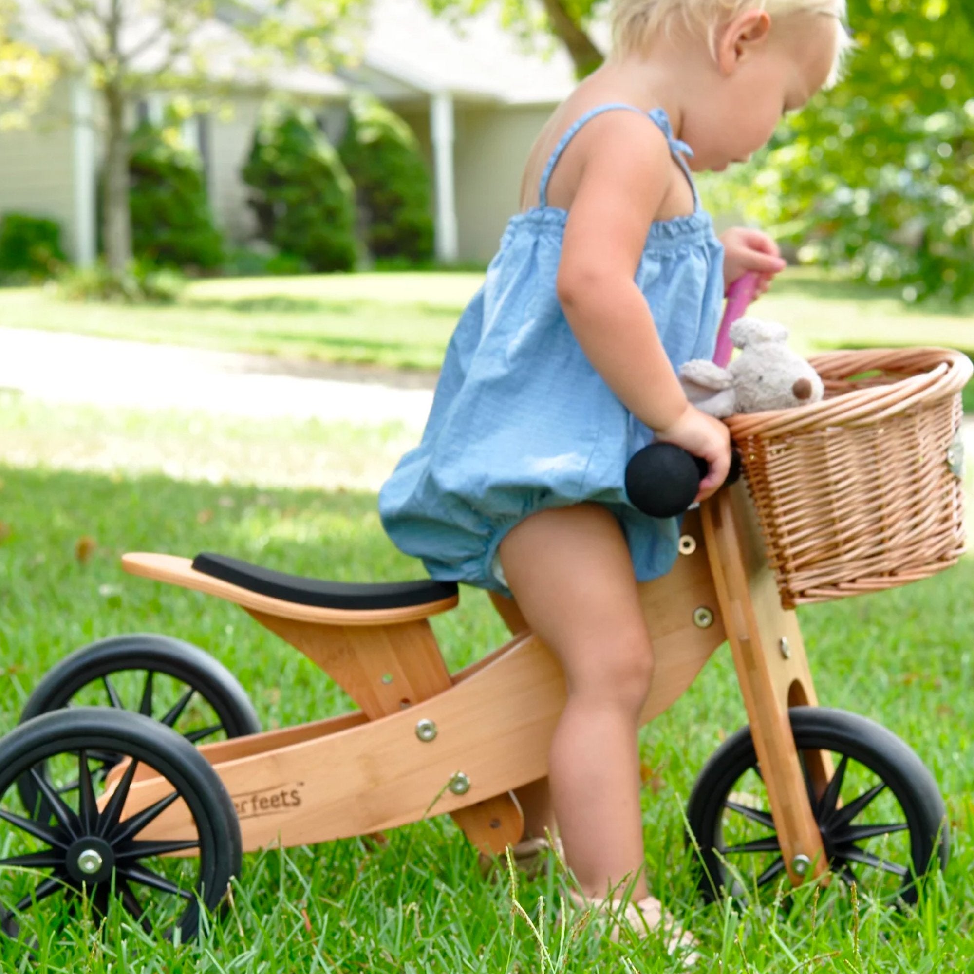 Kinderfeets bamboo shop trike