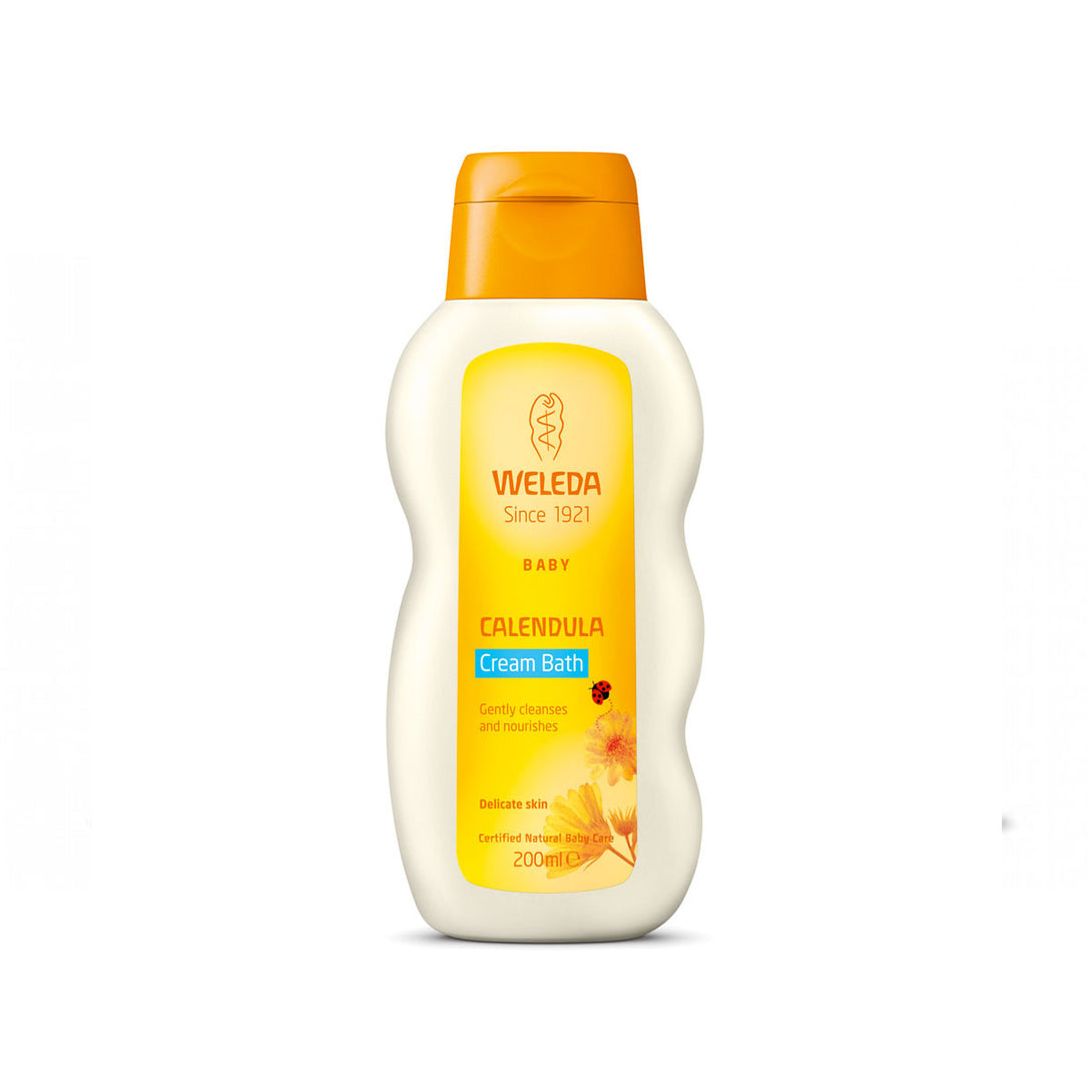 Weleda Calendula Cream Bath 200mL Weleda Bath and Body at Little Earth Nest Eco Shop Geelong Online Store Australia