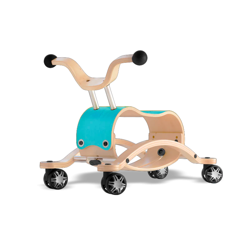 Wishbone Mini Flip Racer with Race Base Wishbone Australia Toys Aqua at Little Earth Nest Eco Shop Geelong Online Store Australia