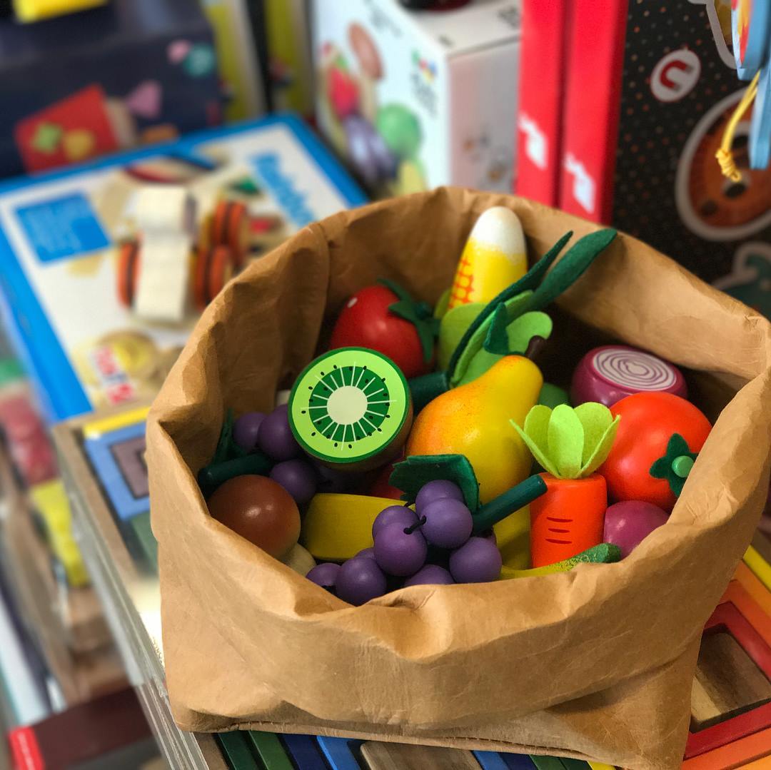 Wooden Play Vegetables Little Earth Nest Toy Kitchens & Play Food at Little Earth Nest Eco Shop Geelong Online Store Australia